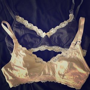 H&M Lot of 2 Lacy Maternity/Nursing Bras